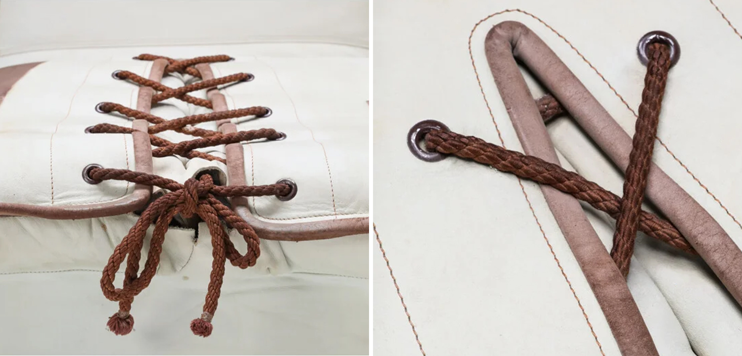 Кушетка Дизайнерская в форме Боксерской Перчатки Vintage De Sede boxing glove sectional sofa II - фото