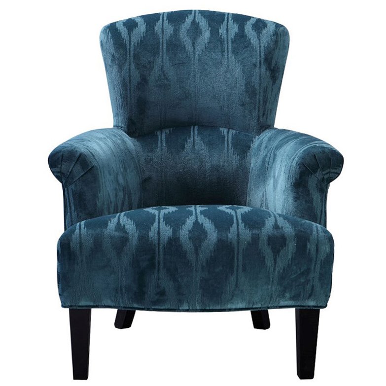 Кресло бархатное Lazure Chair Темно-синий Кресло бархатное Lazure Chair Темно-синий во Владивостоке | Loft Concept