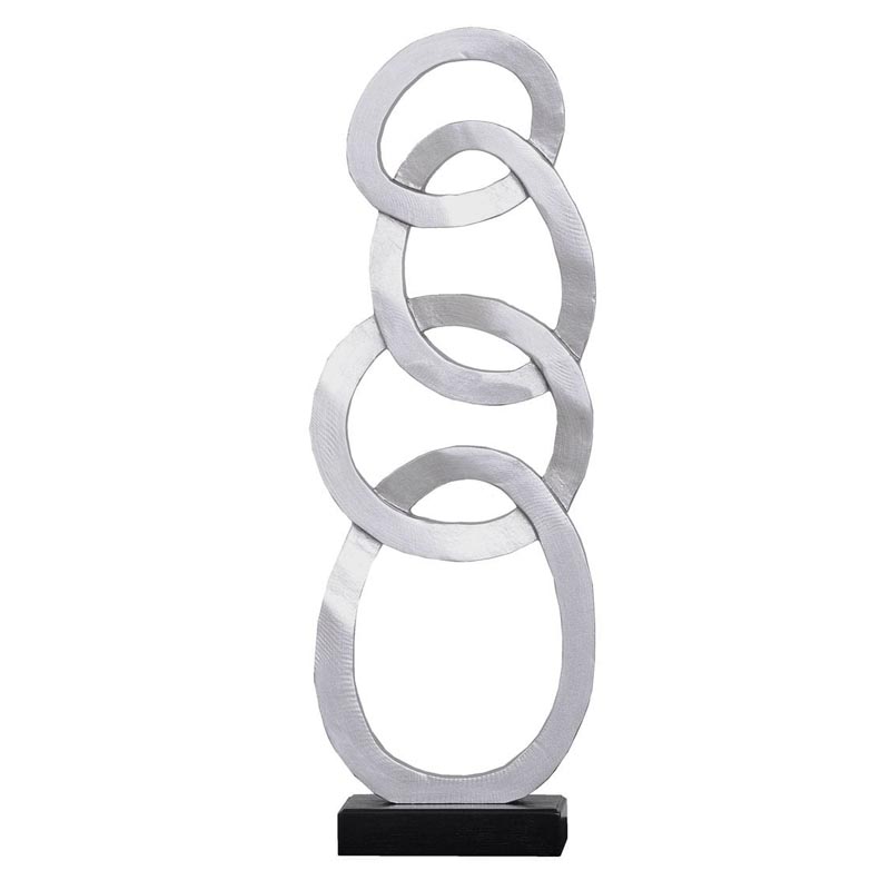 Статуэтка Anillos Statuette silver Серебряный Статуэтка Anillos Statuette silver Серебряный во Владивостоке | Loft Concept