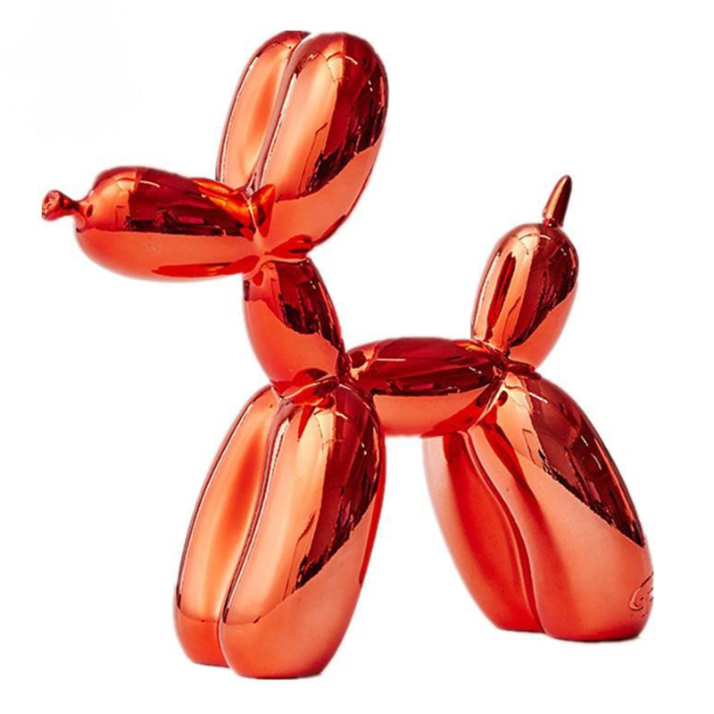 Статуэтка Jeff Koons Balloon Dog medium Red Красный Статуэтка Jeff Koons Balloon Dog medium Red Красный во Владивостоке | Loft Concept