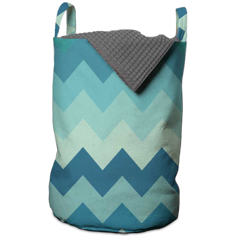 Корзина Blue Chevron Basket Мульти Корзина Blue Chevron Basket Мульти во Владивостоке | Loft Concept
