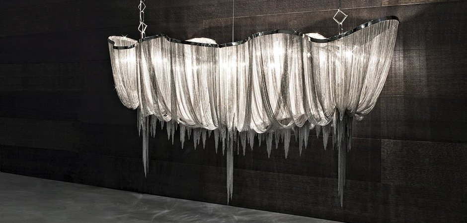 Люстра Atlantis Aluminium Chain Chandelier Люстра Atlantis Aluminium Chain Chandelier - Loft-Concept во Владивостоке