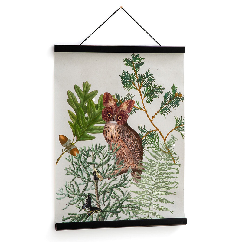 Постер Poster of Plants & Birds сова Мульти Постер Poster of Plants & Birds сова Мульти во Владивостоке | Loft Concept