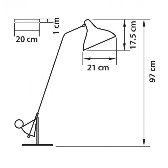 Настольная лампа Lampara Table Lamp Настольная лампа Lampara Table Lamp во Владивостоке