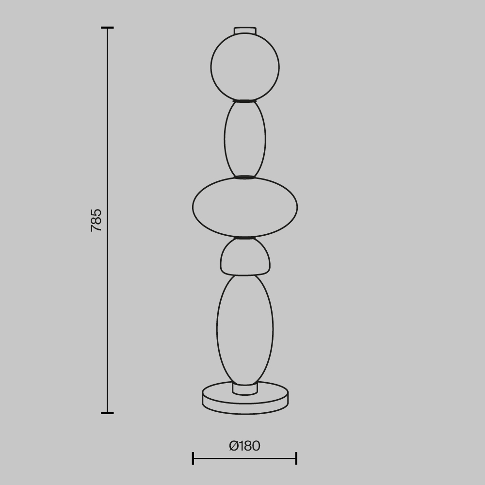 Настольный светильник Adore 3000К 23Вт во Владивостоке