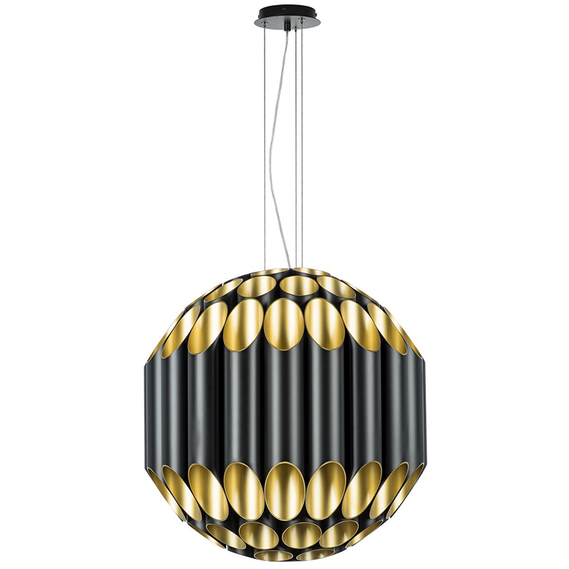 Люстра Garbi Black Pipe Organ Chandelier 80 Черный Золотой Люстра Garbi Black Pipe Organ Chandelier 80 Черный Золотой во Владивостоке | Loft Concept