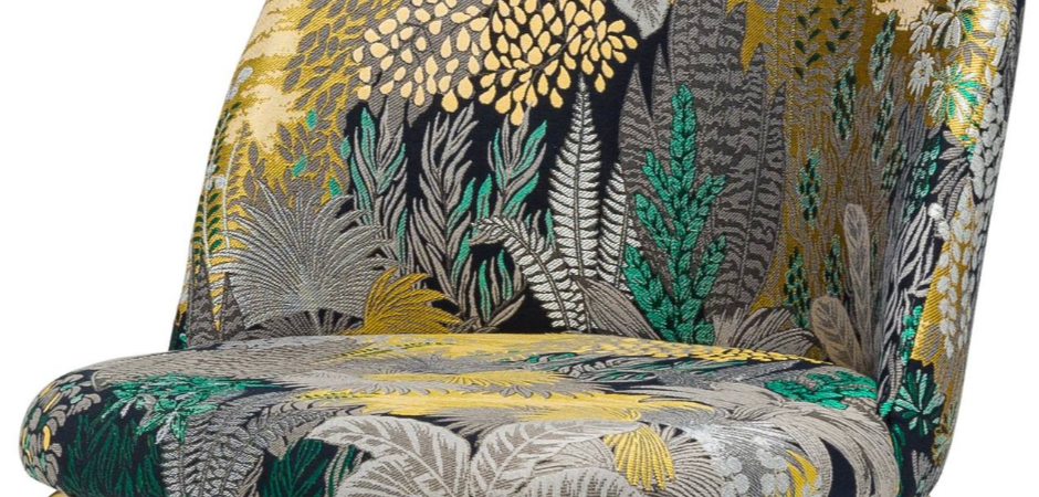 Jungle chair Стул обивка Джунгли жакард - фото №2