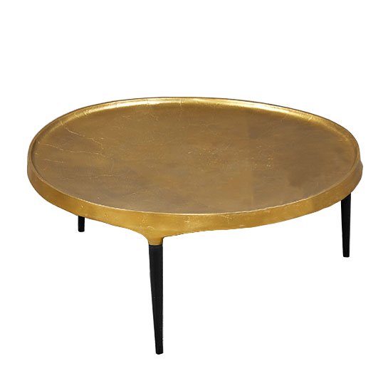 Кофейный стол Brass Stains Table Латунь Черный Кофейный стол Brass Stains Table Латунь Черный во Владивостоке | Loft Concept
