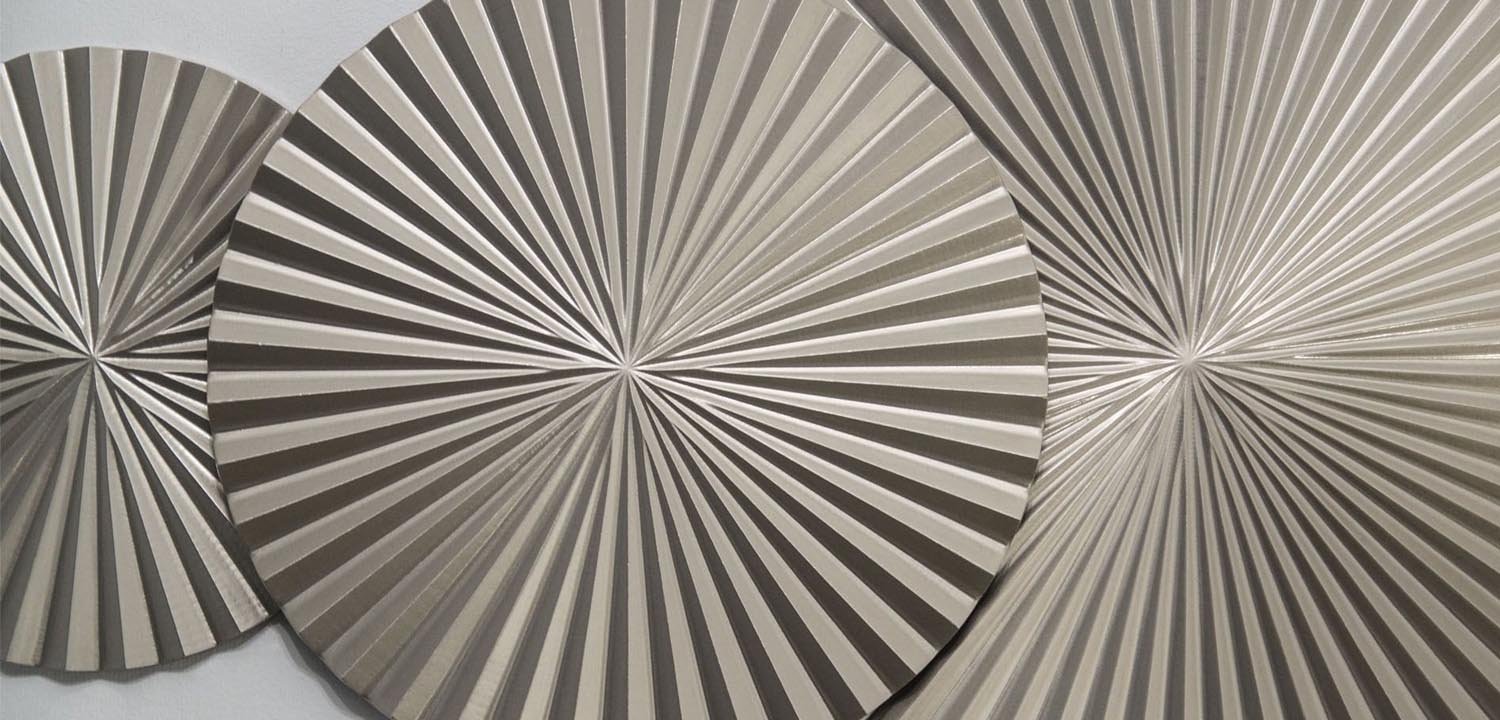 Арт-объект Apollo Champagne Wall Plaque Disc 3 - фото