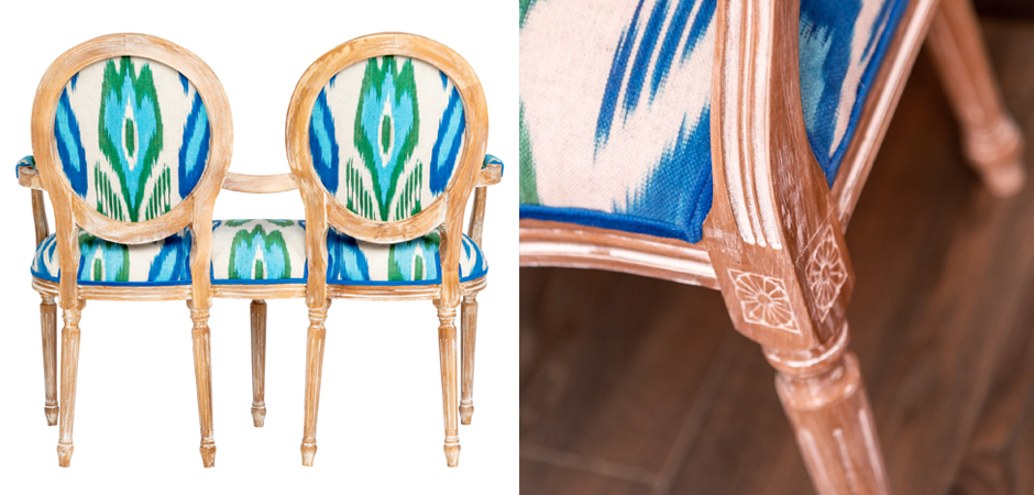 Диванетка с узором Ikat Pattern Диванетка с узором Ikat Pattern - Loft-Concept во Владивостоке