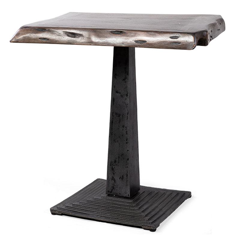Обеденный стол Nathan Table 76 Черный Коричневый Обеденный стол Nathan Table 76 Черный Коричневый во Владивостоке | Loft Concept