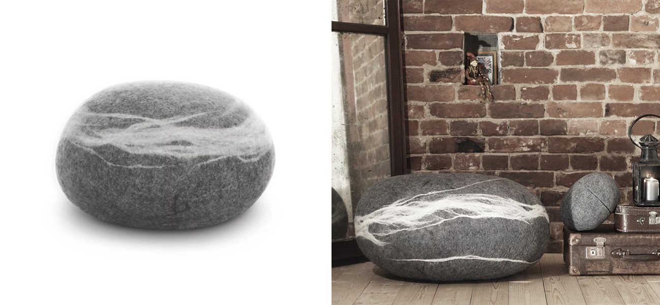 Пуф - Камень NEST - фото