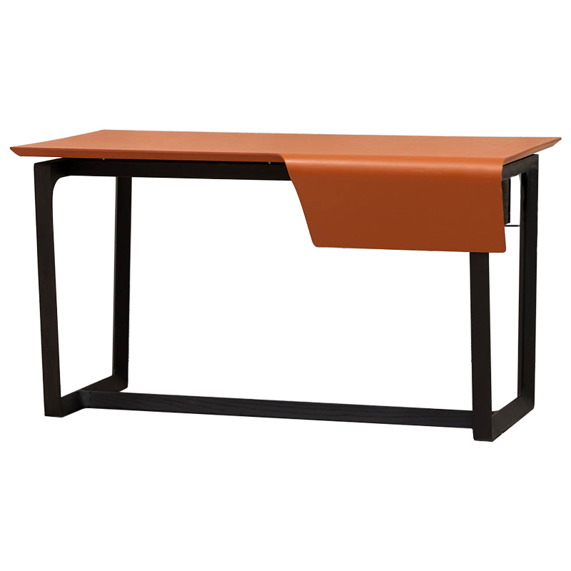 Рабочий стол Stan Orange Desk Оранжевый Черный Рабочий стол Stan Orange Desk Оранжевый Черный во Владивостоке | Loft Concept