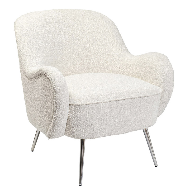 Кресло Boucle Choli Armchair Кремовый Кресло Boucle Choli Armchair Кремовый во Владивостоке | Loft Concept