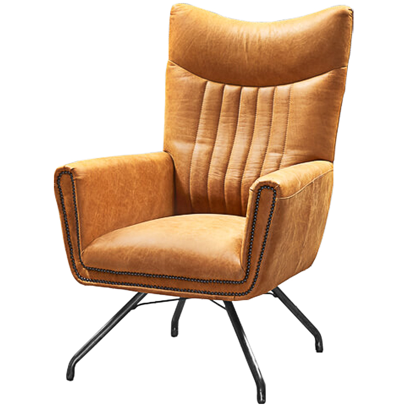 Кресло Carmela Chair Карамель Черный Кресло Carmela Chair Карамель Черный во Владивостоке | Loft Concept