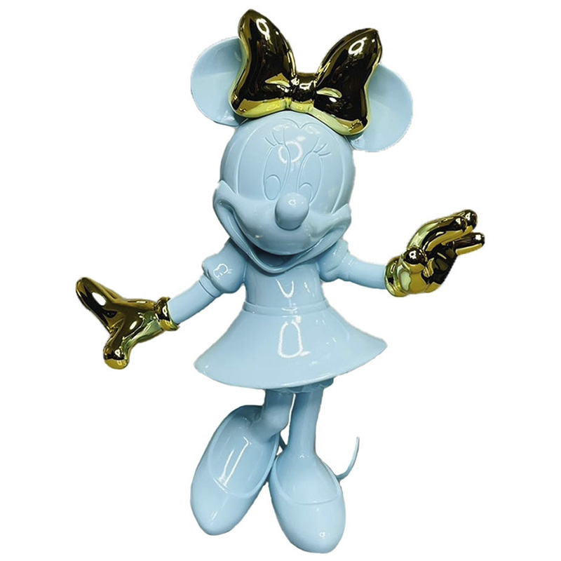 Статуэтка Минни Маус голубого цвета Minnie Mouse Blue Figurine Голубой Статуэтка Минни Маус голубого цвета Minnie Mouse Blue Figurine Голубой во Владивостоке | Loft Concept