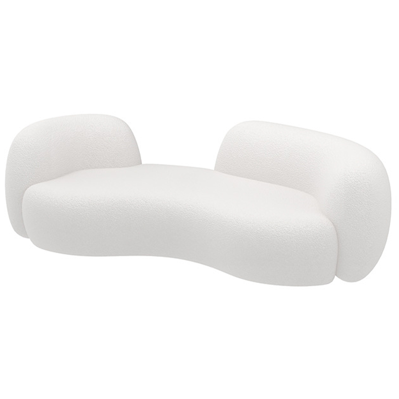 Диван Elliot White Boucle Collection Sofa Белый Диван Elliot White Boucle Collection Sofa Белый во Владивостоке | Loft Concept