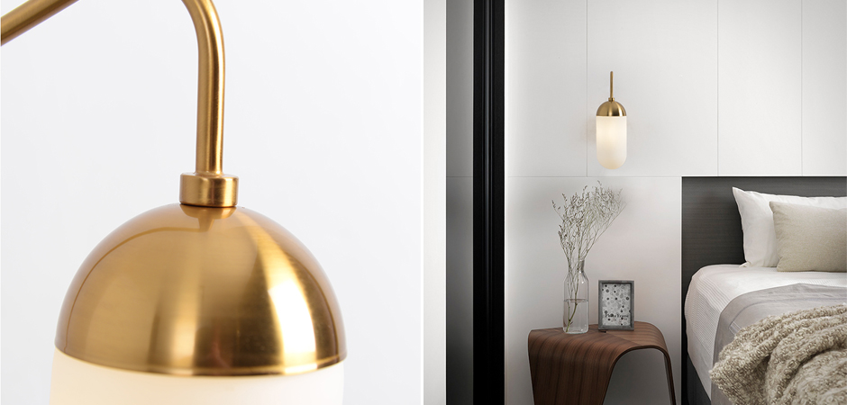 Бра Pelle Sconce short Gooseneck Clear Shade Бра Pelle Sconce short Gooseneck Clear Shade - Loft-Concept во Владивостоке