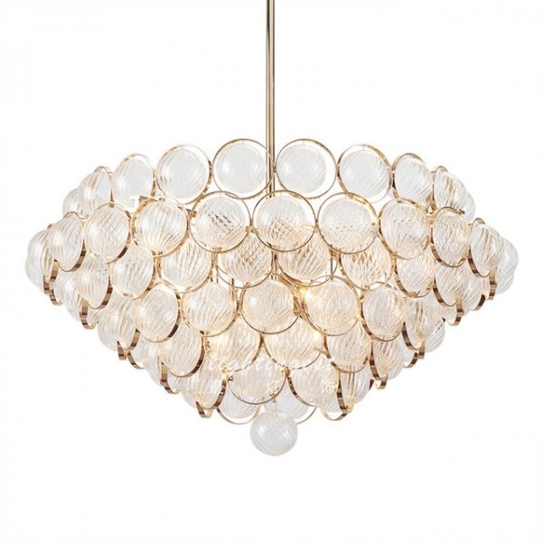 Люстра Atomos Chandelier Designer Reproduction Глянцевое золото Люстра Atomos Chandelier Designer Reproduction Глянцевое золото во Владивостоке | Loft Concept