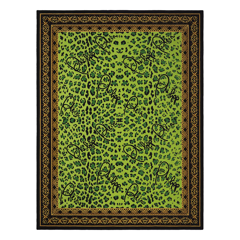 Ковер Philipp Plein Carpet Jungle 300 x 400 cm Зеленый Зеленый Черный Ковер Philipp Plein Carpet Jungle 300 x 400 cm Зеленый Зеленый Черный во Владивостоке | Loft Concept