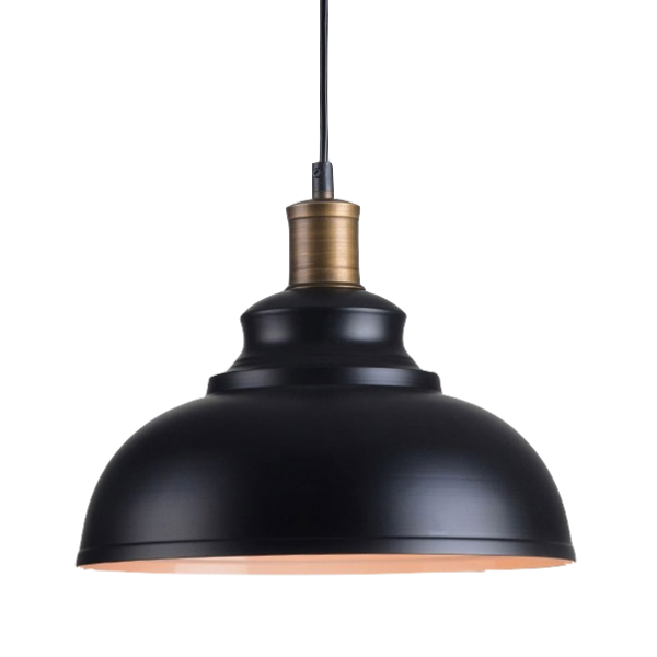 Подвесной светильник Loft Bell Lamp Black Подвесной светильник Loft Bell Lamp Black во Владивостоке | Loft Concept
