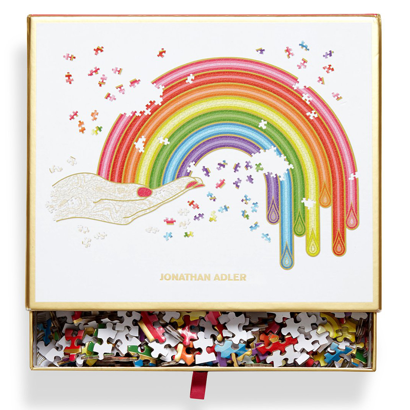 Пазлы RAINBOW HAND SHAPED PUZZLE Jonathan Adler Мульти Пазлы RAINBOW HAND SHAPED PUZZLE Jonathan Adler Мульти во Владивостоке | Loft Concept