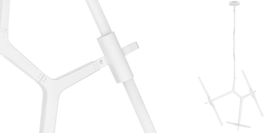 Люстра Агнес Chandelier White 6 Люстра Агнес Chandelier White 6 - Loft-Concept во Владивостоке
