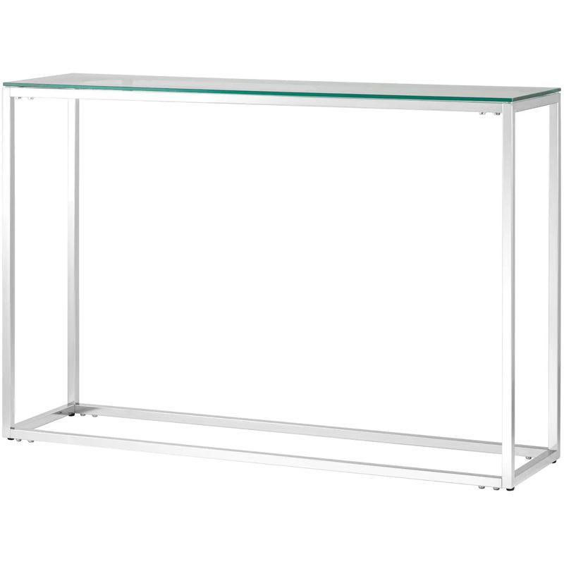 Консоль Cassiani Collection Silver Серебряный Прозрачное Стекло Консоль Cassiani Collection Silver Серебряный Прозрачное Стекло во Владивостоке | Loft Concept