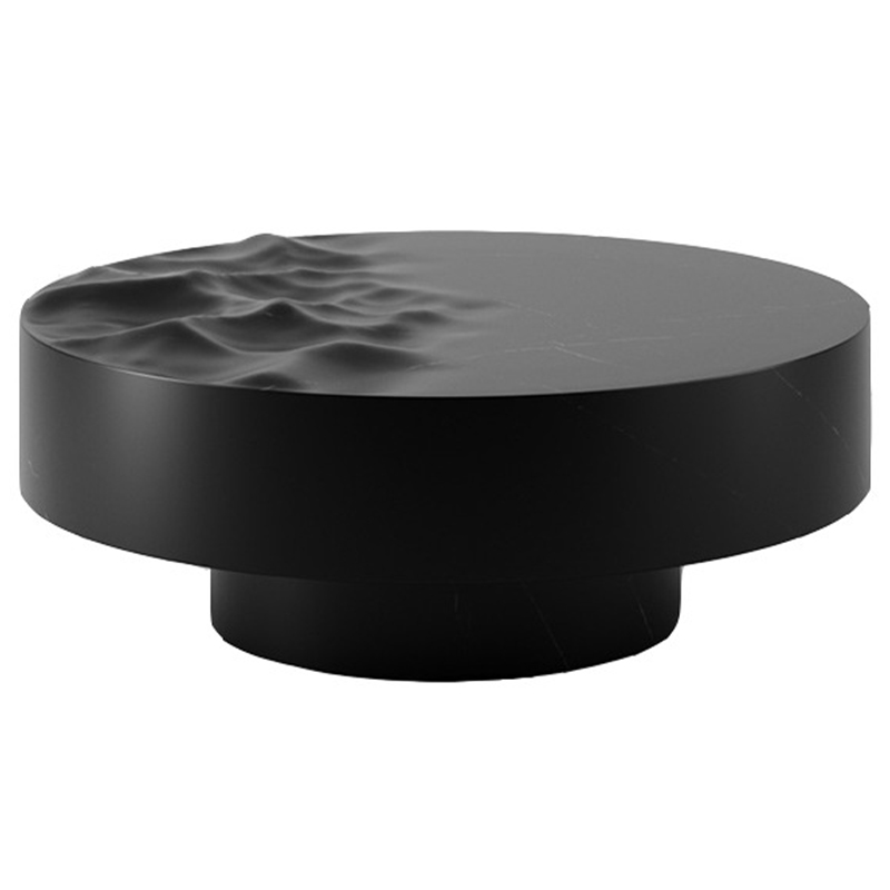 Дизайнерский журнальный стол Mathieu Lehanneur Sculpts Ocean Memories Round Black Черный Мрамор Nero Дизайнерский журнальный стол Mathieu Lehanneur Sculpts Ocean Memories Round Black Черный Мрамор Nero во Владивостоке | Loft Concept