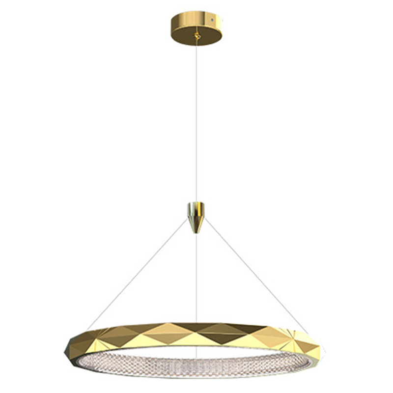 Люстра Horizontal Ring Gold Chandelier Золотой Люстра Horizontal Ring Gold Chandelier Золотой во Владивостоке | Loft Concept