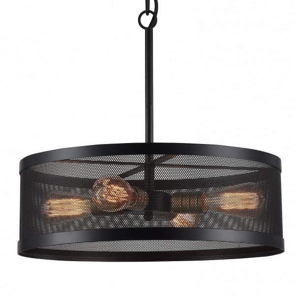 Люстра Nightwatch Chandelier Черный Люстра Nightwatch Chandelier Черный во Владивостоке | Loft Concept