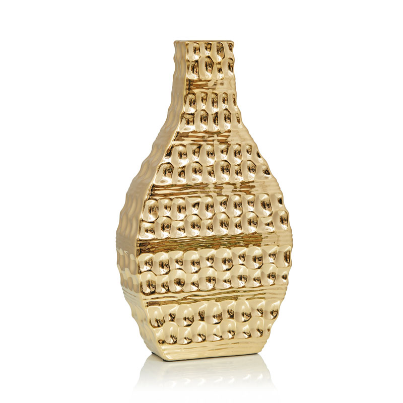 Ваза Fiesta Vase II Золотой Ваза Fiesta Vase II Золотой во Владивостоке | Loft Concept