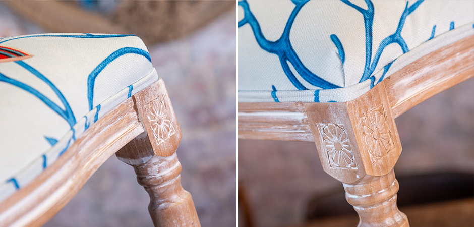 Мягкий стул Seabed Print 4 - фото №1