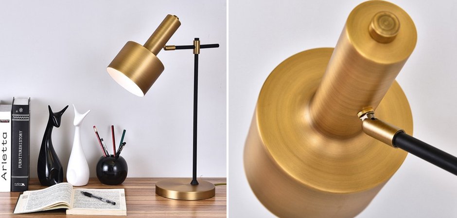 Настольная лампа Margarita Brass Table Lamp Настольная лампа Margarita Brass Table Lamp - Loft-Concept во Владивостоке