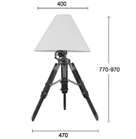 Настольная лампа Table Standing Lamp Black Настольная лампа Table Standing Lamp Black во Владивостоке