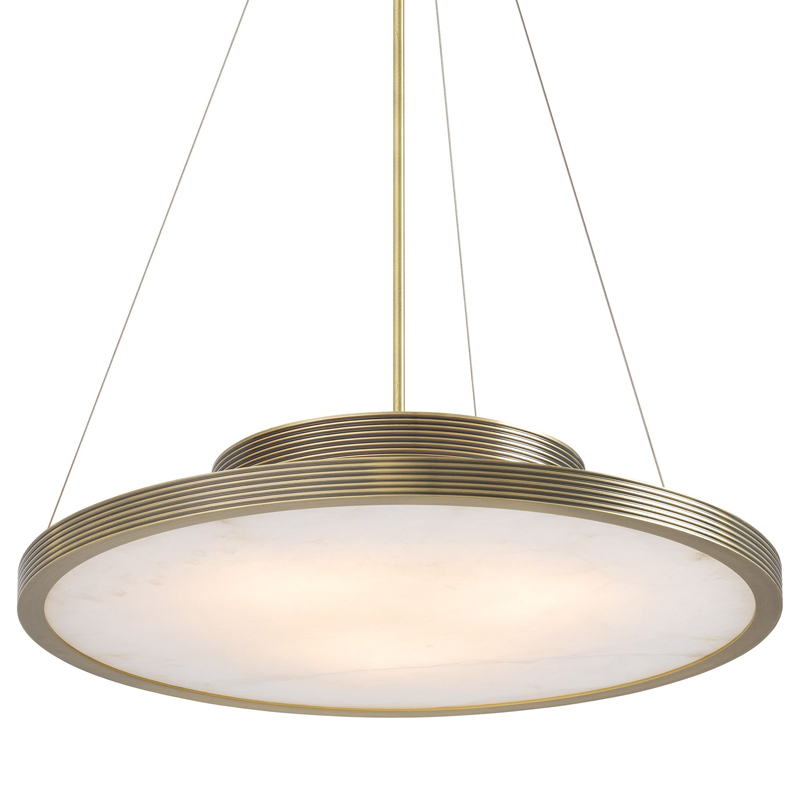 Люстра Eichholtz Chandelier Pullman Латунь Белый Люстра Eichholtz Chandelier Pullman Латунь Белый во Владивостоке | Loft Concept