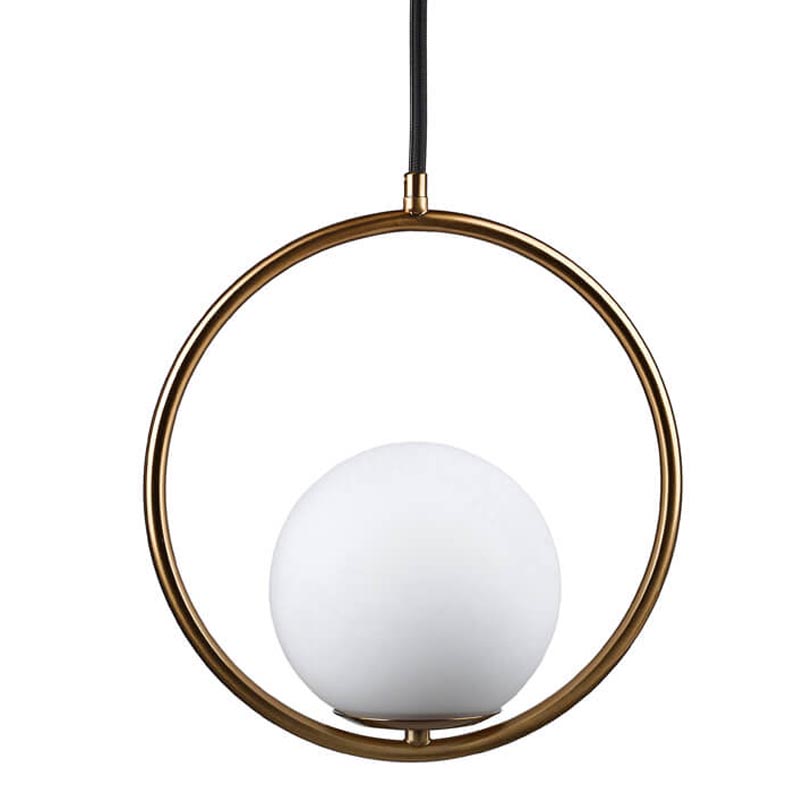 Подвесной светильник B.LUX C Ball circle copper Белый Медь Подвесной светильник B.LUX C Ball circle copper Белый Медь во Владивостоке | Loft Concept