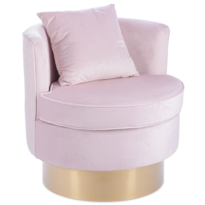 Кресло Cathal Chair Golden Belt Розовый пастельный Золотой Кресло Cathal Chair Golden Belt Розовый пастельный Золотой во Владивостоке | Loft Concept