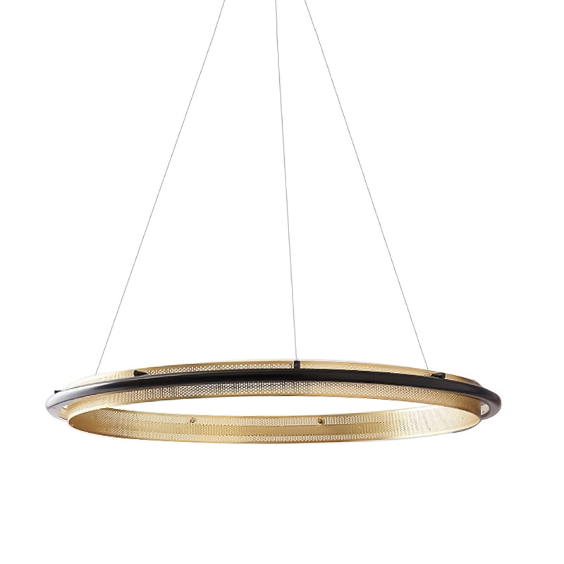 Люстра Gold ring horizontal pendant Золотой Люстра Gold ring horizontal pendant Золотой во Владивостоке | Loft Concept