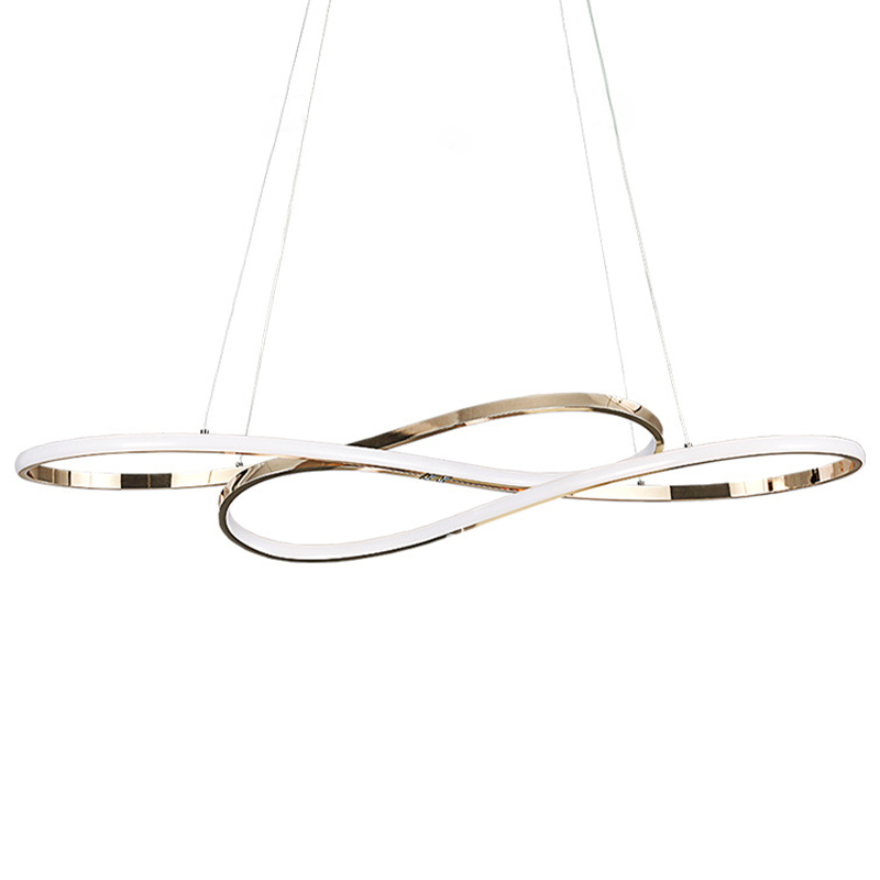 Светодиодная люстра в виде спирали Spiral Lighting Gold Глянцевое золото Светодиодная люстра в виде спирали Spiral Lighting Gold Глянцевое золото во Владивостоке | Loft Concept