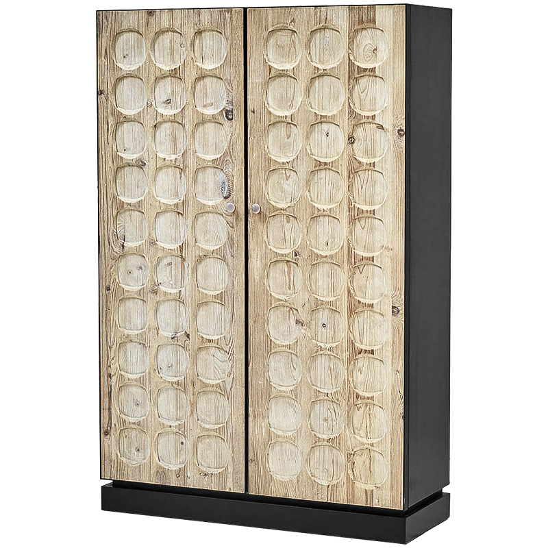Шкаф Birkir Wardrobe Древесина Черный во Владивостоке | Loft Concept 