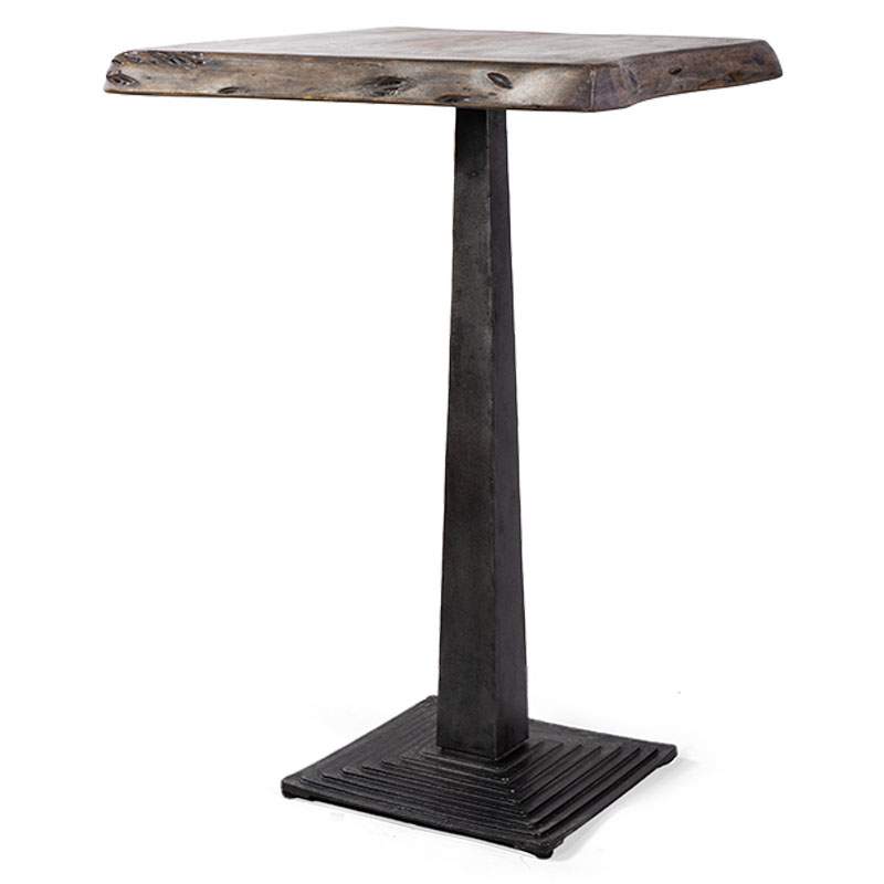 Обеденный стол Nathan Table 110 Черный Коричневый Обеденный стол Nathan Table 110 Черный Коричневый во Владивостоке | Loft Concept