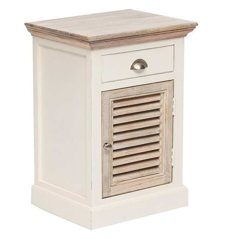 Тумба Edmon Nightstand Белый Древесина Тумба Edmon Nightstand Белый Древесина во Владивостоке | Loft Concept