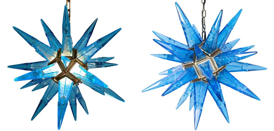 Люстра Chandelier Star Blue Люстра Chandelier Star Blue - Loft-Concept во Владивостоке