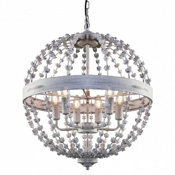 Люстра Sphere antic Pendant White  во Владивостоке | Loft Concept 