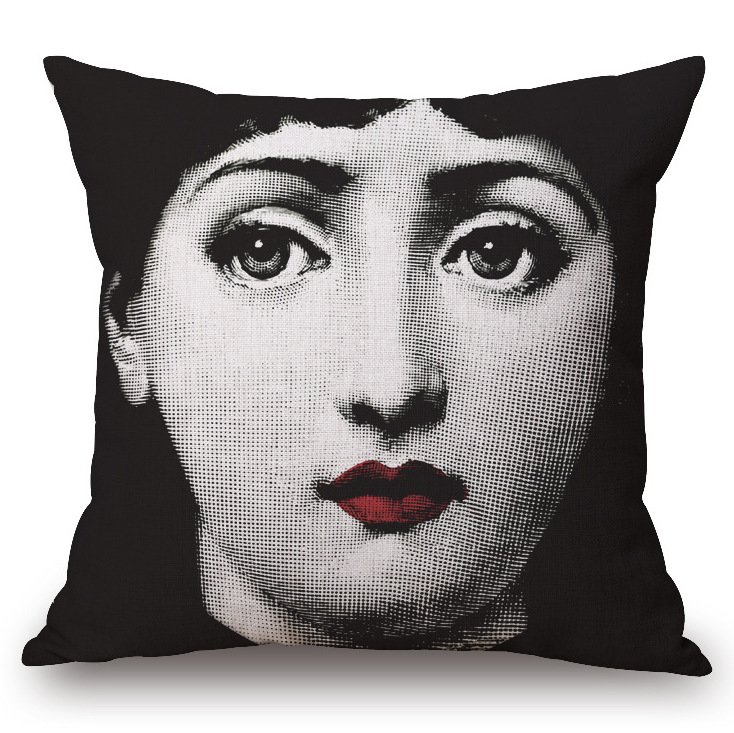 Декоративная подушка Fornasetti 011 Декоративная подушка Fornasetti 011 во Владивостоке | Loft Concept