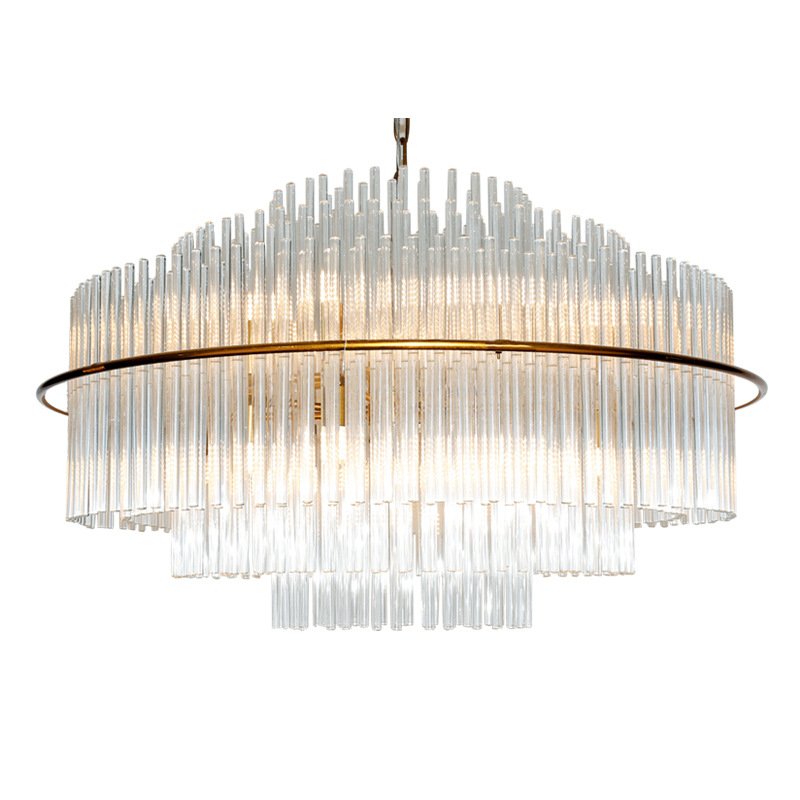 Люстра Nembus KEBO STILL ROUND CHANDELIER Латунь Прозрачный Люстра Nembus KEBO STILL ROUND CHANDELIER Латунь Прозрачный во Владивостоке | Loft Concept
