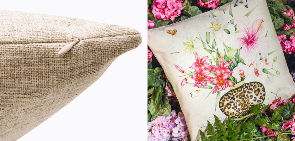 Декоративная подушка Hibiscus and Orchids Pillow Декоративная подушка Hibiscus and Orchids Pillow - Loft-Concept во Владивостоке