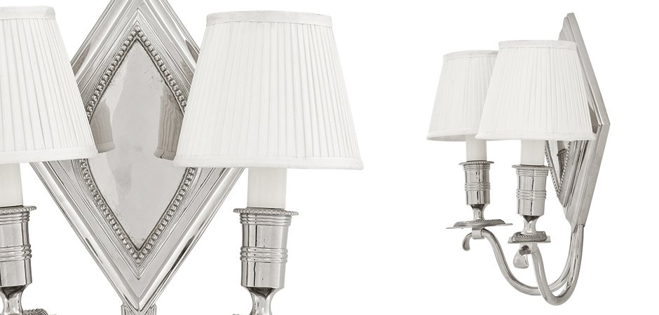 Бра Eichholtz Wall Lamp Diamond Double Бра Eichholtz Wall Lamp Diamond Double - Loft-Concept во Владивостоке