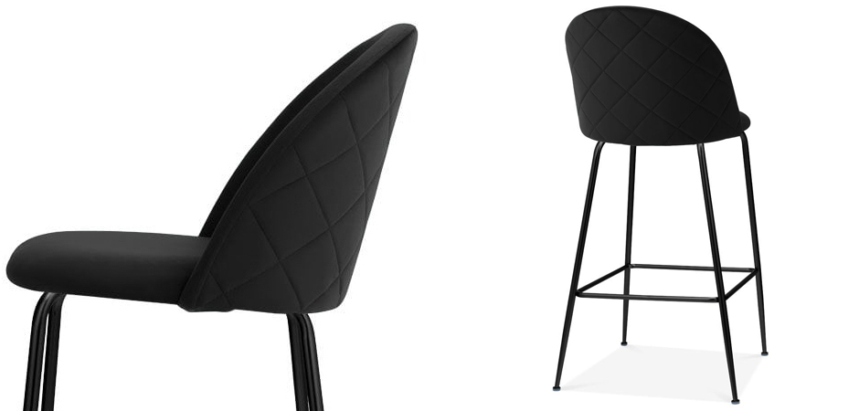 Барный стул Vendramin Bar Stool black Барный стул Vendramin Bar Stool black - Loft-Concept во Владивостоке